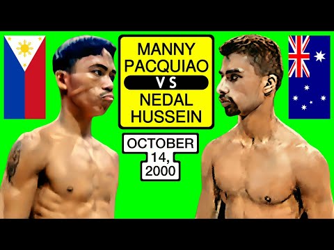 (32) Manny Pacquiao vs Nedal Hussein (AU) | Oct. 14, 2000 Antipolo City, PH