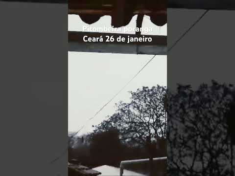 Pitombeira poranga Ceará 26 de janeiro #chuvas