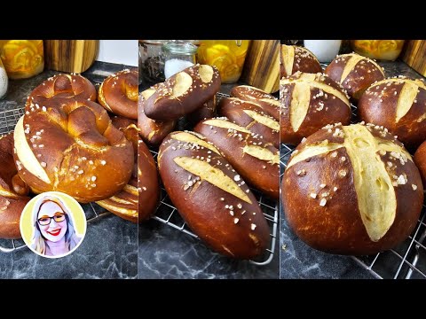 Einfach & Köstlich: Meisterhaft selbstgemachte Laugenbrötchen, -stangen & -brezeln! 🥨🌿
