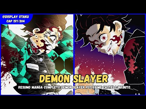 Filme Castelo Infinito – Resumo Completo  Manga | Demon Slayer Capítulos (151 - 204)