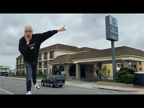 Best Western Norwalk Inn food to room review  Los Angeles, California.