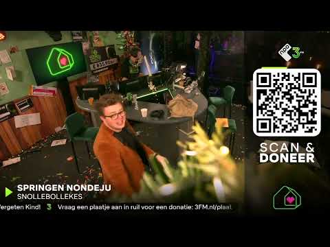 [3FM Serious Request] Plein springt mee met Snollebollekes 21-12-2022