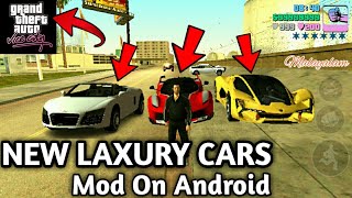 How To Add All Laxury Cars Mod On GTA Vice City For Android [6K Tech]