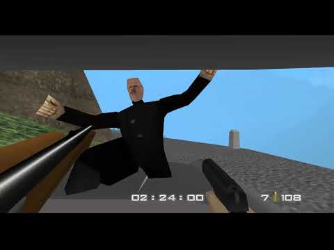 Goldfinger 64 - Swiss Alps - N64 GOLDENEYE MOD - 007 - RTX 4090 - Walkthrough Guide