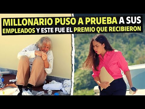 Millonario puso a prueba a sus empleados y este fue el premio que recibieron.