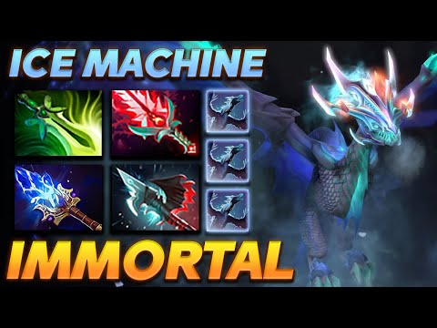 Winter Wyvern Immortal Ice Machine Carry - Dota 2 Pro Gameplay [Watch & Learn]
