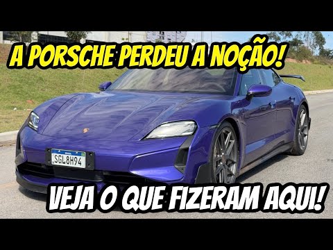 PORSCHE TAYCAN TURBO GT - O CARRO MAIS POTENTE DO BRASIL! INSANO!