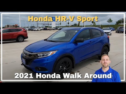 2021 Honda HRV Sport Walk Around Review