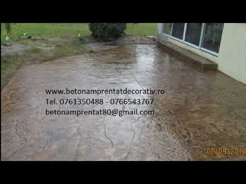 Beton Amprentat Potlogeni-Vale -Dâmbovița Tel.0761350488 -0766543767