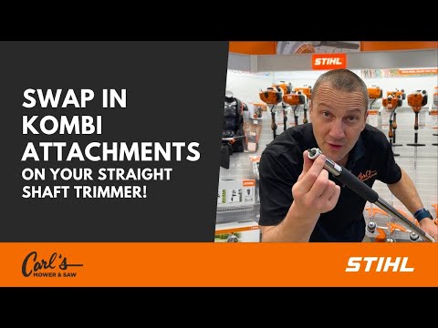 STIHL Straight Shaft Trimmers CAN Run Kombi Attachments!