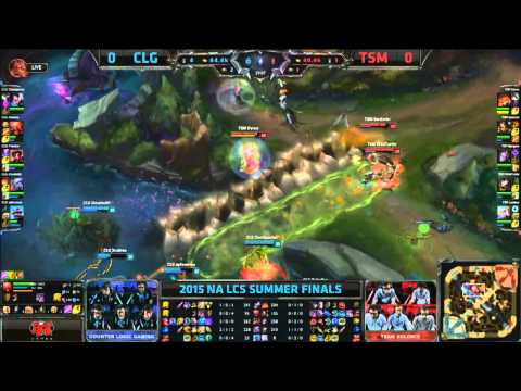 CLG vs TSM : 2015 NA LCS Finals Game 1 -Highlights