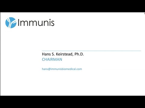 A Stem Cell-Derived Secretome Targeting Age-Acquired Immune Decline: Dr. Hans Keirstead