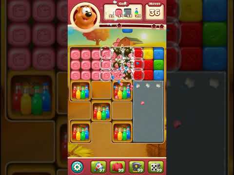 Toon blast 1758 NO BOOSTERS 3 stars