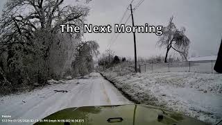 2026 Ice Storm Corinth MS Aftermath and my Stranded Daughter!