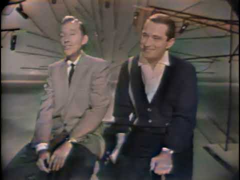 Bing Crosby and Perry Como Sing A Medley - DeOldify Colorization