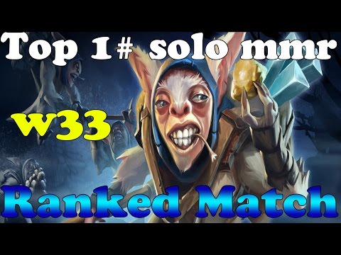 Dota 2 - w33 plays meepo vol 1# 7439mmr - PRO GAMEPLAY : Ranked Match!