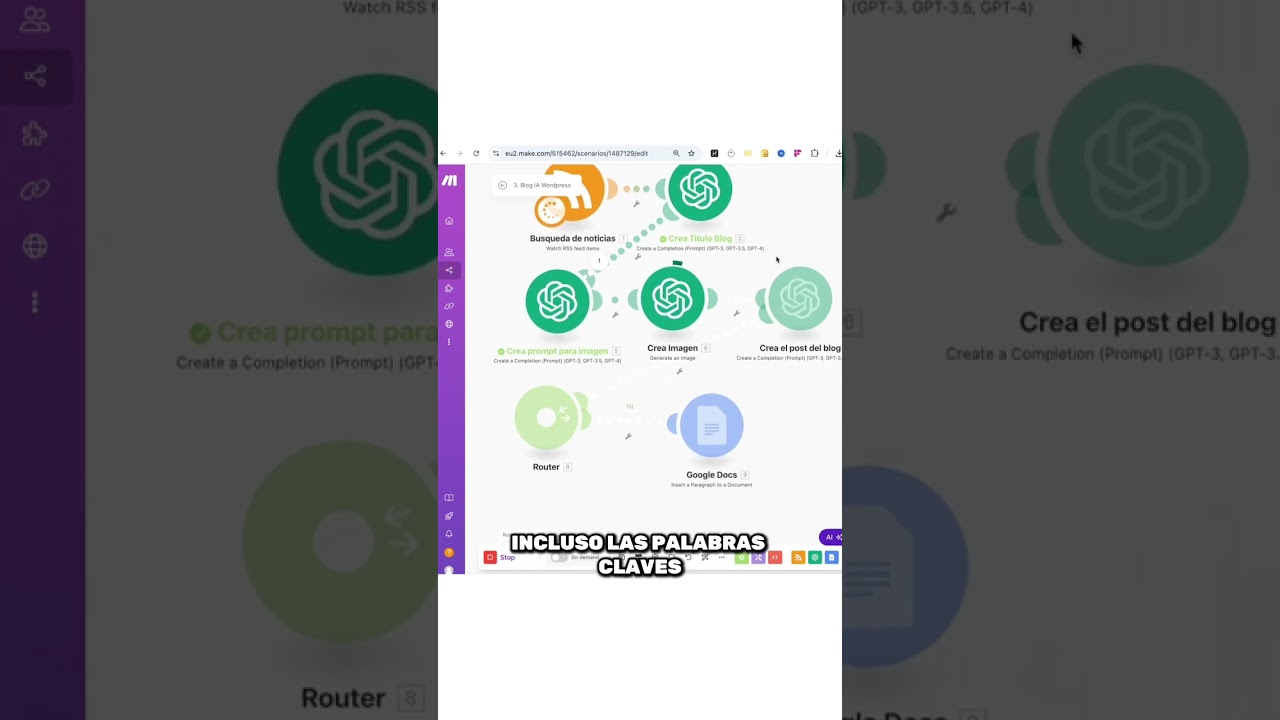 Como crear Blog con Inteligencia Artificial en Automático