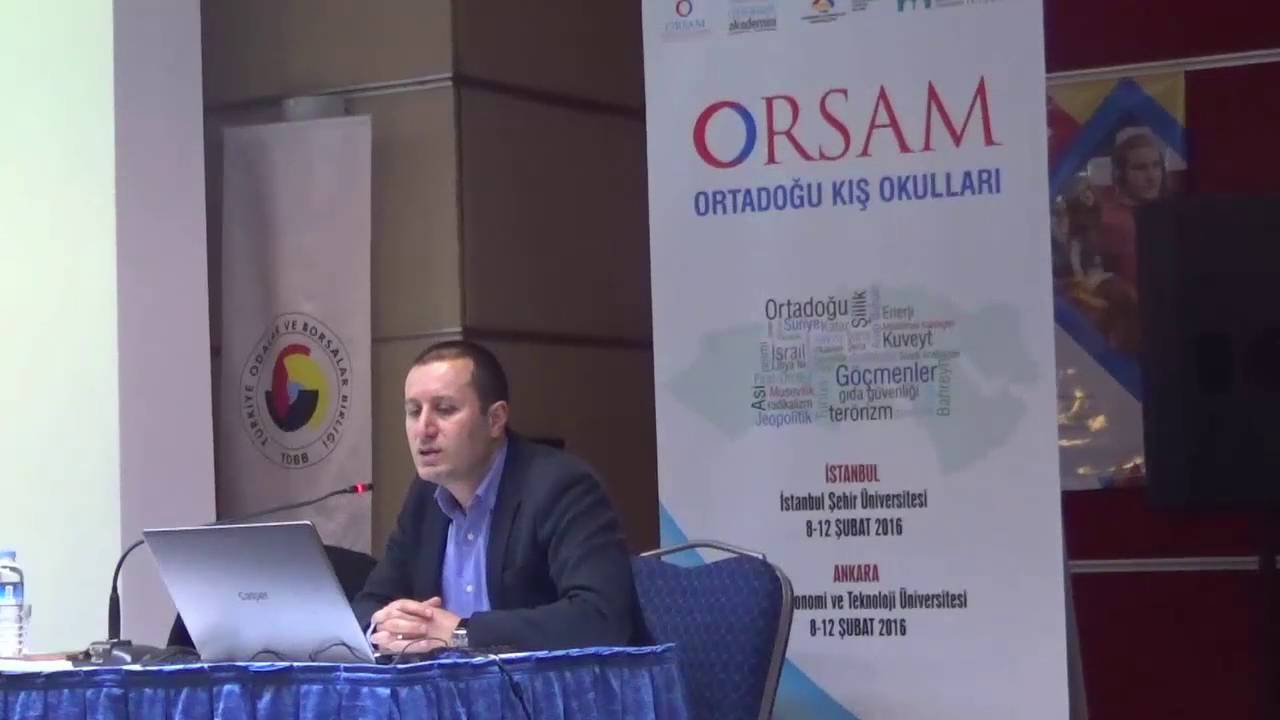 Oytun Orhan, ORSAM Ortadoğu Kış Okulu, 08.02.2016