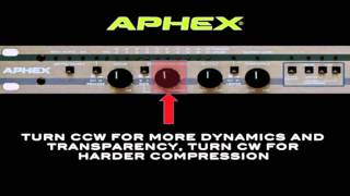 Video thumbnail for Aphex 320D Compellor Stereo Audio Level Controller by Aphex Audio