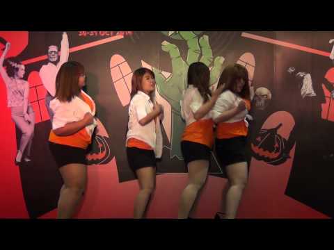 141030 Ladies Exceed cover SISTAR - Intro + Touch My Body @Teen Pointer Halloween 2014 (Audition)