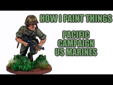 Semper Fi! Battle-Ready US Marines - How I Paint Things
