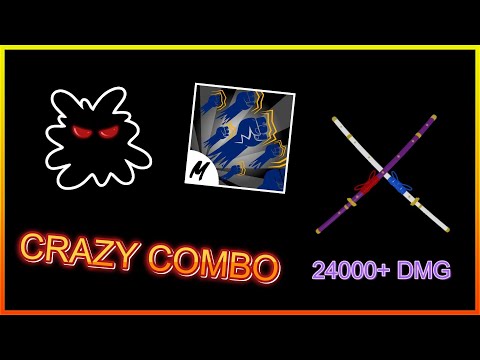 (Blox Fruits) Crazy Dark Combo for bounty Hunting