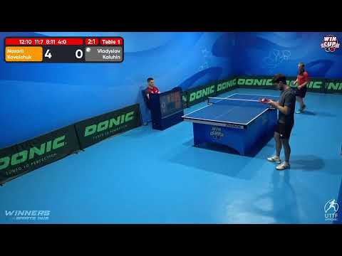 16:30 Nazarii Kovalchuk 3 - 1 Vladyslav Kaluhin West 3 WIN CUP 18.10.2022 | TABLE TENNIS WINCUP
