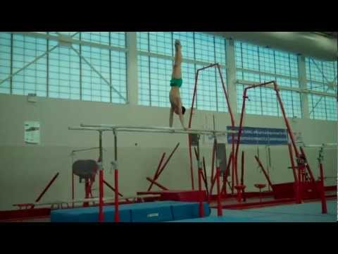 Jake Parallel Bars with double back dismount