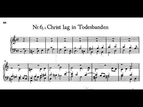 Georg Bohm: Chorale Prelude, "Christ lag in Todesbanden"
