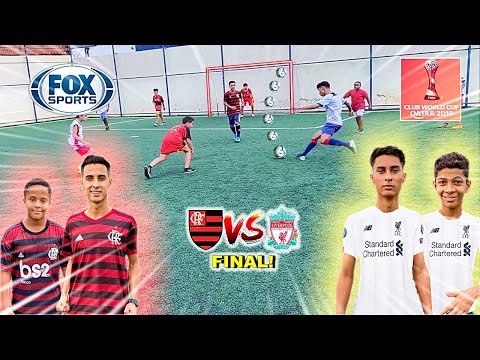WORLD FINAL FLAMENGO vs LIVERPOOL GAME 5 vs 5 SOCCER CHALLENGES