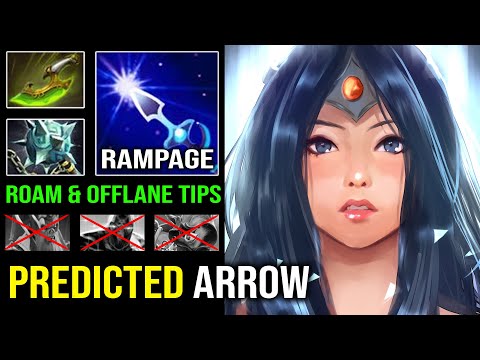 How to Roam & Offlane Mirana Like a Pro | EPIC Predicted Arrow Crazy Rampage EZ GG Dota 2