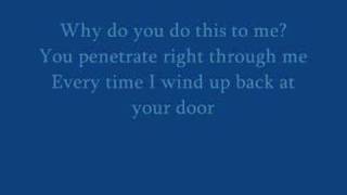 Back at your door w/ lyrics!!
