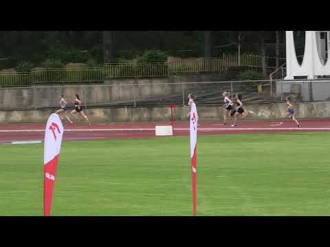 300m kobiet U16 bieg 2 - Poznań 20210529