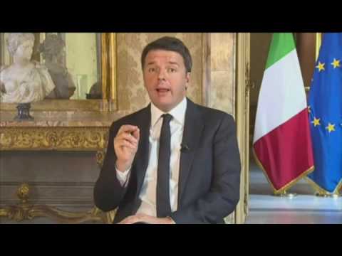 Videoconferenza di Renzi con il Centro spaziale di Andøya