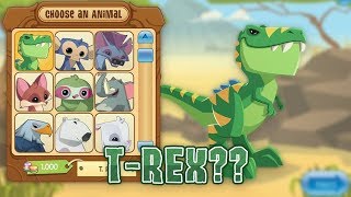T-REX DINOSAURS ARE FINALLY IN ANIMAL JAM!