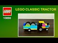 LEGO Classic 10696 Tractor LEGO Vehicle Instructions For Making LEGO Tractor LEGO Track MOC