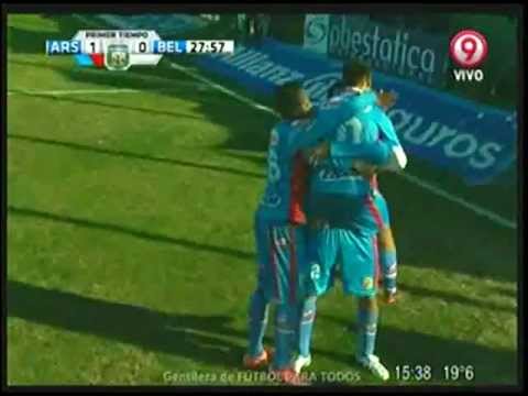 Arsenal 1 Belgrano 0 24/06/2012 Gol Lisandro Lopez Arsenal Campeon 2012