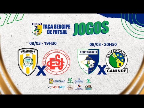TAÇA SERGIPE DE FUTSAL 2023 - AO VIVO FASTNETPLAY