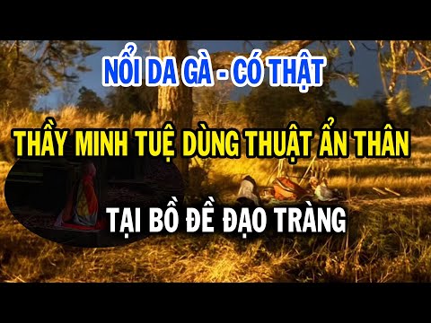 Chuyện có thật nổi da gà, Thầy Minh Tuệ dùng thuật ẩn thân tại Bồ Đề Đạo Tràng