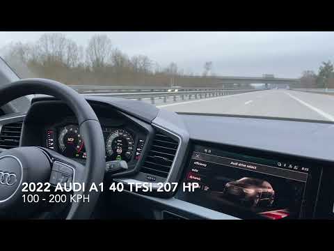 2022 Audi A1 40TFSI 207 HP