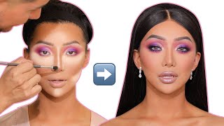 CELEBRITY MAKEUP ARTIST DOES MY MAKEUP!