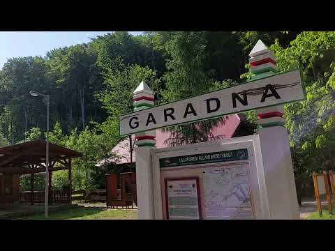 Garadna, a LÁEV végállomásánál. 2023.05.27. Full HD-video