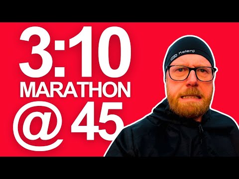 Training for a 3:10 marathon at 45 years old | BRIGHTON MARATHON 2024
