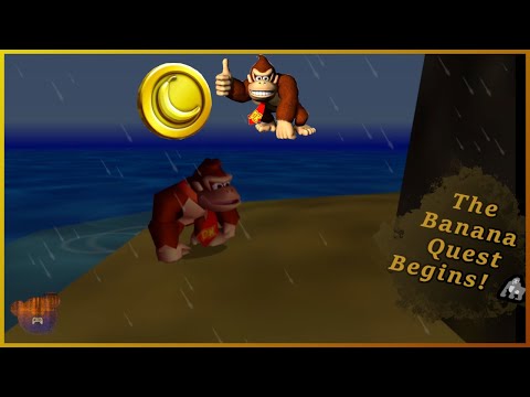 Donkey Kong 64 (N64) - Part 1 | The Banana Quest Begins! 🦍🍌