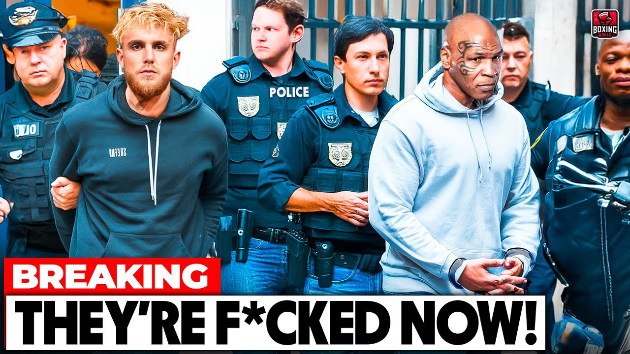 Mike Tyson & Jake Paul Just Got ARRESTED After SCRIPTED Boxing Fight!