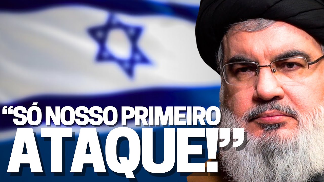 Hezbollah (Líbano) ataca Israel - “só o primeiro ato”! Israel em Estado de emergência! Gu3rra geral?