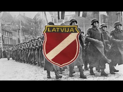 Augstienē pie Madonas - Latvian Legion song