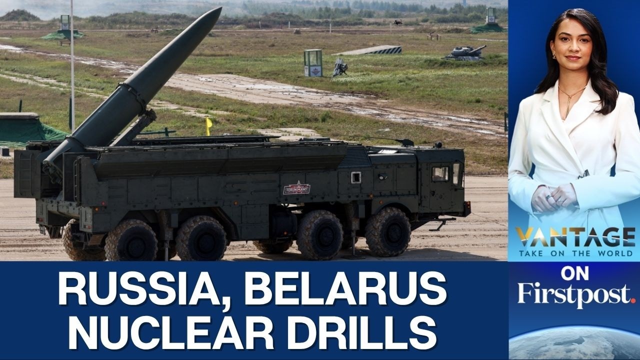 Russia, Belarus Hold Nuclear Drills Following Ukrainian Attack on Moscow | Vantage on Firstpost | 4K