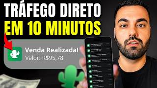ATÉ UM INICIANTE CONSEGUE VENDER (MUITO) COMO AFILIADO NA CAKTO COM TRÁFEGO DIRETO - Passo a Passo