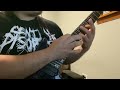 Arsis - Overthrown guitar cover